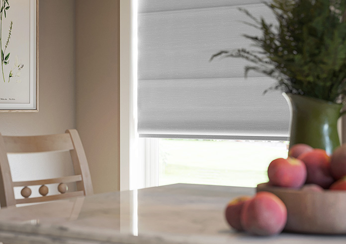 Tussah, Ivory - Roman Blind - Image 5